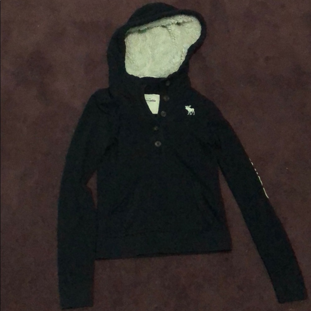 Abercrombie Kids Dark Blue Hoodie